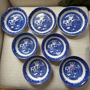 Blue Willow Staffordshire Collection